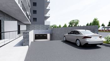 underground parking at Damask, Ontario  